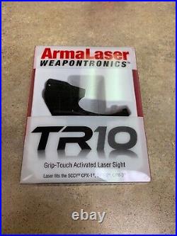 ArmaLaser TRS10G Super-bright Green Laser withGrip Activation Fits SCCY CPX 1/2/3