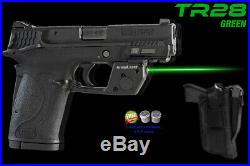 Arma Laser TR28G GREEN Sight S&W M&P 380 9mm Shield EZ, M&P22 Compact with Holster