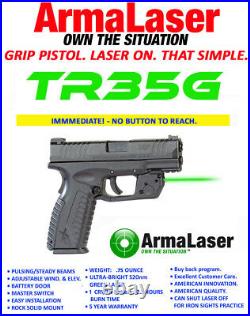 Arma Laser TR35-G Green Sight for Springfield XD XD-M Mod. 2 XD-M Elite All Sizes