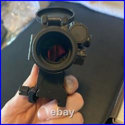 At3 Tatical Leos Red Dot Sight With Integrated Green Laser Sight New