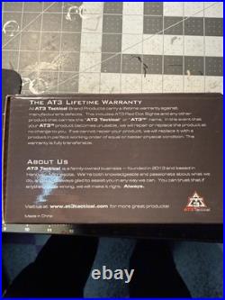 At3 red dot with green laser and AT3 4x magnifier quick detach