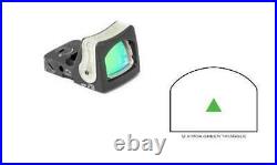 BRAND NEW! Trijicon RMR RM08G 12.9 MOA Dual-Illuminated Triangle Sight Green
