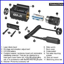 Barska Compact GLX 5mw Power Green Laser Sight For Handgun withMount Rail AU11408 Barska Compact GLX 5mw Power Green Laser Sight For Handgun withMount Rail AU11408