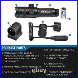 Barska GLX 5MW Green Tactical Laser Sight Fit on Weaver / Picatinny Rail AU11404
