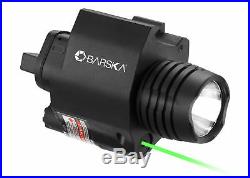 Barska Green 5mw Laser Sight with 200 Lumen Flashlight, AU12394