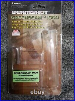 Beamshot Greenbeam 1000 green Laser, see description and pics, free shipping