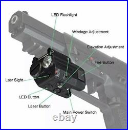 Beamshot LLC Compact Tactical LED Light Lasersight Combo For Pistol GREEN