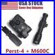 CNC PERST-4 IR Green Laser Sight with KV-D2 Switch + M600C Tactical Flashlight