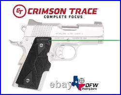 CRIMSON TRACE 5mw Green Laser Grips for 1911 Compact Pistols (LG-404G)