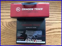 CRIMSON TRACE LASERGUARD RED LASER SIGHT FOR SPRINGFIELD HELLCAT- new in box