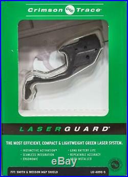 CT Laserguard Green Laser Sight Smith Wesson M&P Shield M2.0 9MM. 40 S&W Pistol