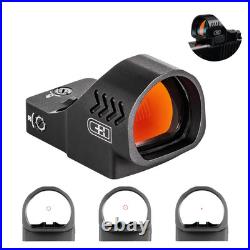 C&H Comp Red Multi-Reticle Dot Sight 1x27mm 3 MOA For RMR cut Full-Size Pistol