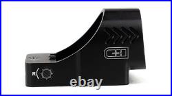 C&H Comp Red Multi-Reticle Dot Sight 1x27mm 3 MOA For RMR cut Full-Size Pistol