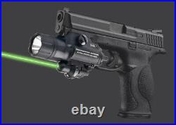 Combo LED Flashlight Green Dot Laser Sight Fit 20mm Rail Pistol Rifle Gun Mount