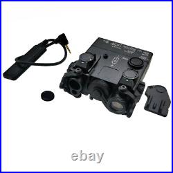 Compact CNC Machined Twin Beam Laser + IR Laser + 500 Lumen LED Weapon Light