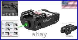 Compact H3L-G Green Laser Sight with Strobe USB Rechargeable & Ambidextrous