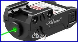 Compact H3L-G Green Laser Sight with Strobe USB Rechargeable & Ambidextrous