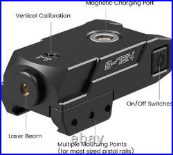 Compact H3L-G Green Laser Sight with Strobe USB Rechargeable & Ambidextrous