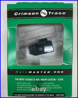 Crimson Trace CMR-204-S Rail Master Pro Green Laser Sight & Tactical Light USED