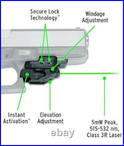 Crimson Trace CMR-206 Rail Master Universal Green Laser Sight