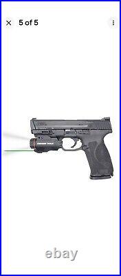 Crimson Trace CMR-207 Rail Master Pro with 400 Lumen Flashlight, Green Laser