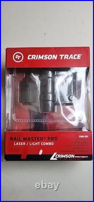 Crimson Trace CMR-301 Railmaster Pro Green Laser Light Combo Black Open Box New
