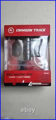Crimson Trace CMR-301 Railmaster Pro Green Laser Light Combo Black Open Box New