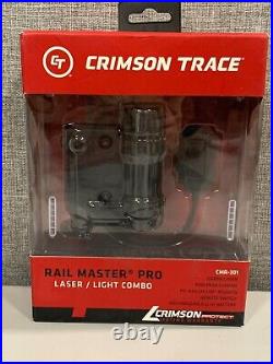 Crimson Trace CMR-301 Railmaster Pro Laser Sight Black, NEW IN BOX