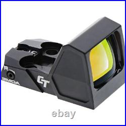 Crimson Trace CT-RAD Micro Pro Red Dot Sight Pistol Compact Open Electronic Site