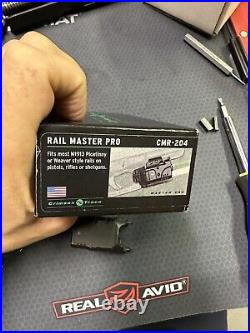 Crimson Trace Cmr-204 Rail Master Pro Universal Green Laser Sight & Light