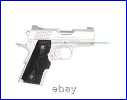 Crimson Trace Front-Activation Green Laser Grips for Compact 1911 #LG-404G