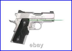 Crimson Trace Front-Activation Green Laser Grips for Compact 1911 #LG-404G