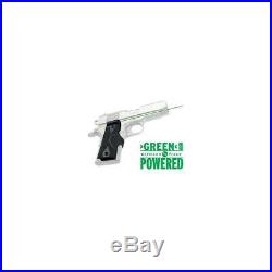 Crimson Trace Front Activation Lasergrip Green Laser Sight for Many 1911 Pistols