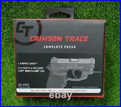 Crimson Trace Green Laserguard for Smith & Wesson M&P Bodyguard. 380 LG-454G