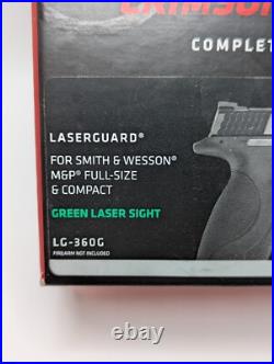 Crimson Trace LG-360G Black Laserguard Complete Focus Green Laser Sight