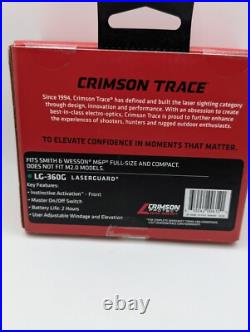 Crimson Trace LG-360G Black Laserguard Complete Focus Green Laser Sight