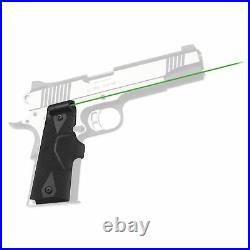 Crimson Trace LG-401G 1911 Full Size Front Activation Green Lasegrip Sight