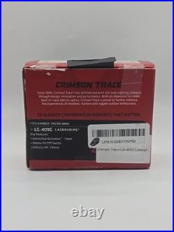 Crimson Trace LG-409G Laser Grips Green Laser Micro 9 Pistol New Open Box Crimson Trace LG-409G Laser Grips Green Laser Micro 9 Pistol New Open Box