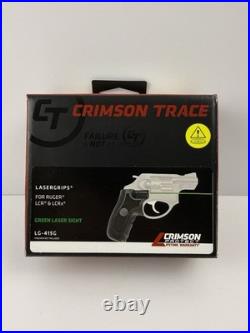 Crimson Trace LG-415G Sight For RUGER LCR/X Green Lasergrips Brand New