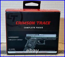 Crimson Trace LG-639G Lasergrip GREEN LASER, Glock 19 23 32 (Gen 3-4) + 19 Gen 5