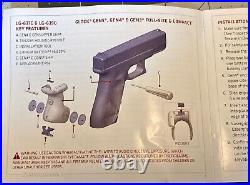 Crimson Trace LG-639G Lasergrip GREEN LASER, Glock 19 23 32 (Gen 3-4) + 19 Gen 5