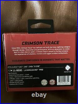 Crimson Trace LL-803G Laserguard Pro for Glock 42/43/43X/48 Black