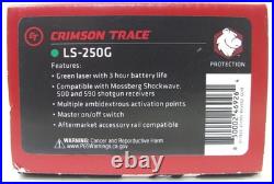 Crimson Trace LS-250G Mossberg 500 590 Shockwave Lasersaddle Laser Sight Green