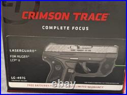 Crimson Trace Laserguard LG-497G Ruger LCP II Green Laser Version Newithsealed