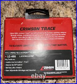 Crimson Trace Laserguard Laser Sight for Springfield Armory XD MOD. 2, red
