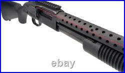 Crimson Trace Lasersaddle Red Laser Mossberg Shockwave/500/590, Black #LS-250