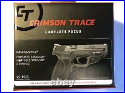 Crimson Trace Lg-362g Green Laserguard For S&w M&p M2.0 Full-size & Compact