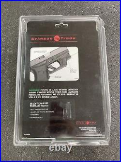 Crimson Trace Lg-443g-hbt-g43-s Green Laser Sight And Holster Fits Glock 43