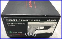 Crimson Trace Lg-496g Laserguard Green Laser Sight For Springfield XD Mod 2