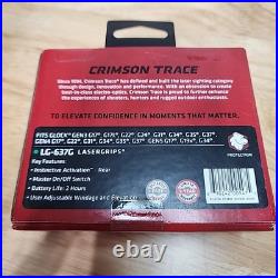 Crimson Trace Lg-637g Green Laser Sight For Glock Gen3, Gen4 Full-size